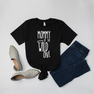 Cut Out "Mom, Dad of the wild one" 1st Birthday Family Shirts