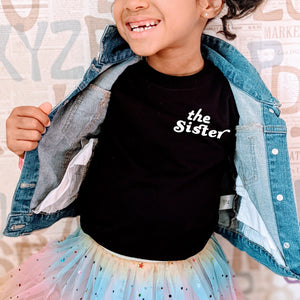 "The Sis, Bro..." Pocket Logo T-Shirt