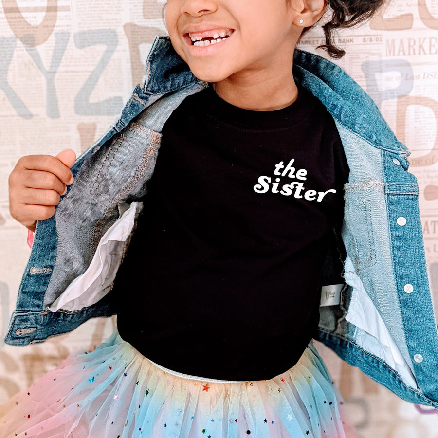 "The Sis, Bro..." Pocket Logo T-Shirt