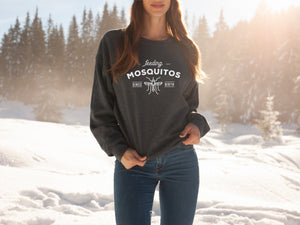 "Feeding Mosquitos" Camping Sweatshirt