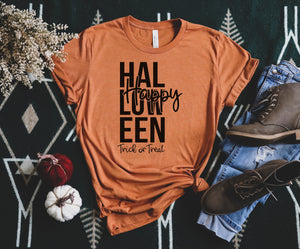 "Happy Halloween" Fall T-Shirt