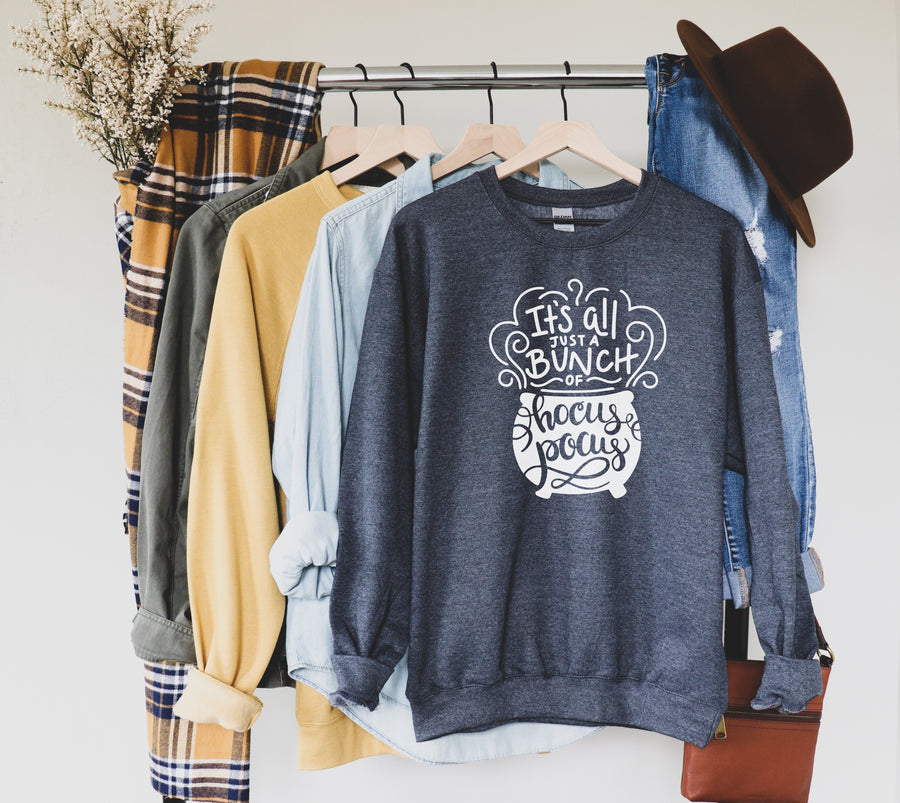 "It's All Just a Bunch of Hocus Pocus" Halloween Sweatshirt