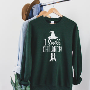 "I Smell Children" Halloween Sweatshirt