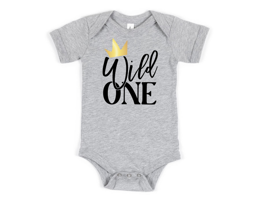 New "Wild One" 1st Birthday T-shirt/Bodysuit