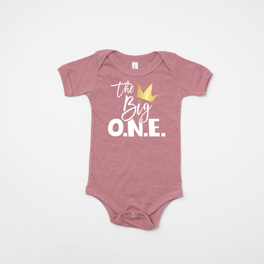 "The Big One" Hip Hop Personalized First Birthday T-shirt/Bodysuit