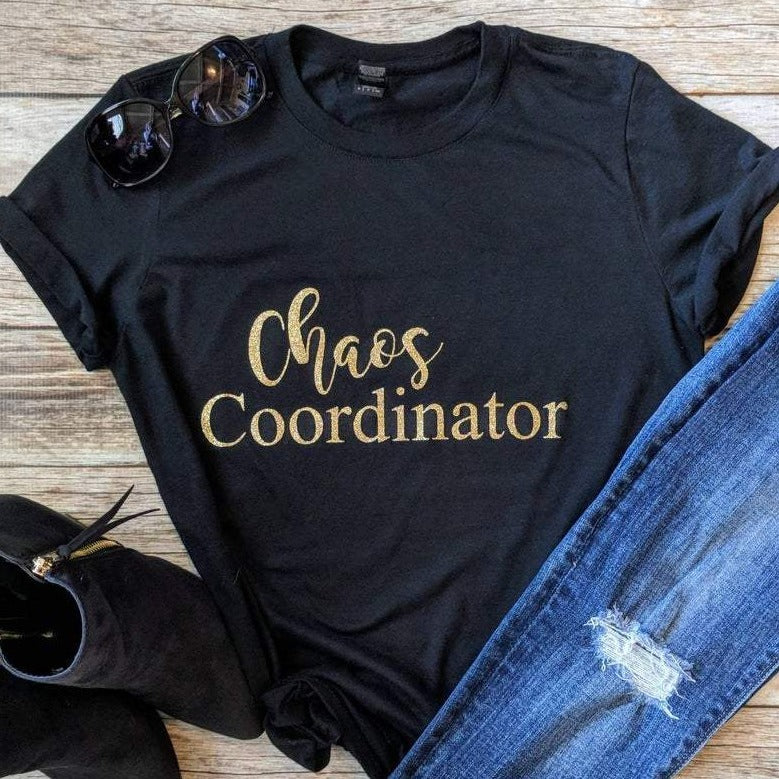 "Chaos Coordinator" Motherhood Shirt