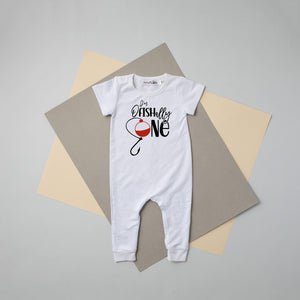 "O'fishally One" Slim Fit 1st Birthday Romper