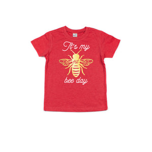"It's My 1st Bee Day" Personalized First Birthday T-shirt/Bodysuit