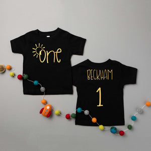 Sun "One" Sunshine Themed 1st Birthday T-shirt/Bodysuit