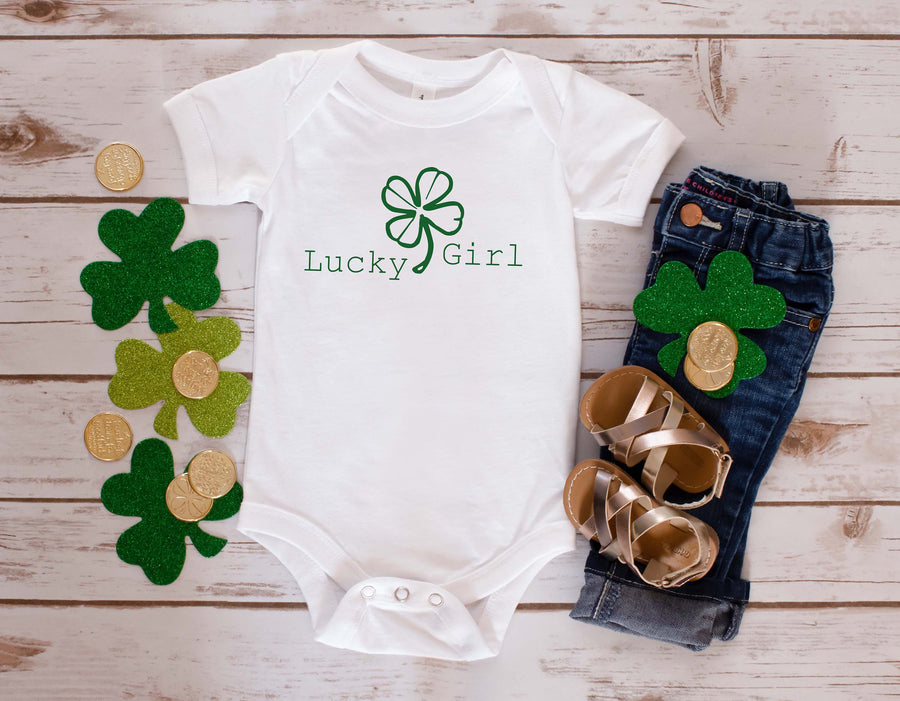 Lucky Mama & Lucky Babe Matching Saint Patrick's Day T-shirts