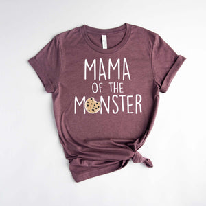 "Mom / Dad of the Monster" Cookie Birthday T-Shirt