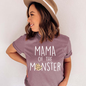 "Mom / Dad of the Monster" Cookie Birthday T-Shirt