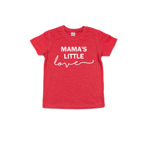 "One Loved Mama & Mama's Little Love" Valentines Day T-shirt/Bodysuits