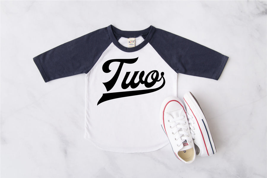 Two Baseball Raglan