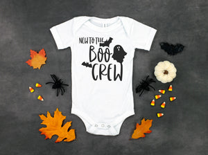 "New to the Boo Crew" Halloween Bodysuit/T-Shirt