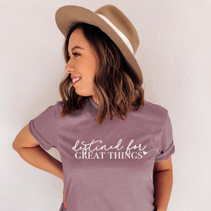 "Destined for great things" Women's Empowerment T-Shirt