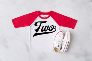 Two Baseball Raglan