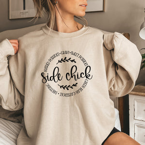 "Side Chick" Thanksgiving Dinner Sweatshirt