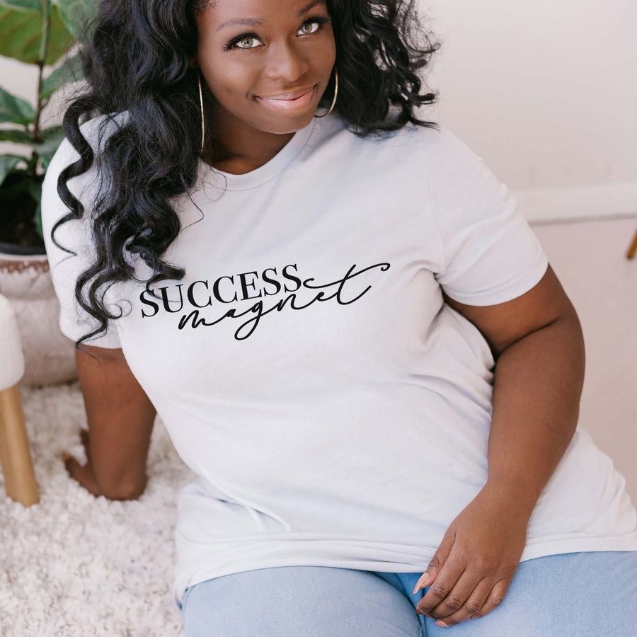 "Success Magnet" Women's Empowerment T-Shirt