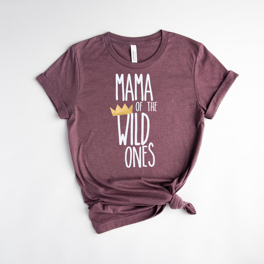 "Mom, Dad of the Wild Ones" Twin 1st Birthday Family Shirts